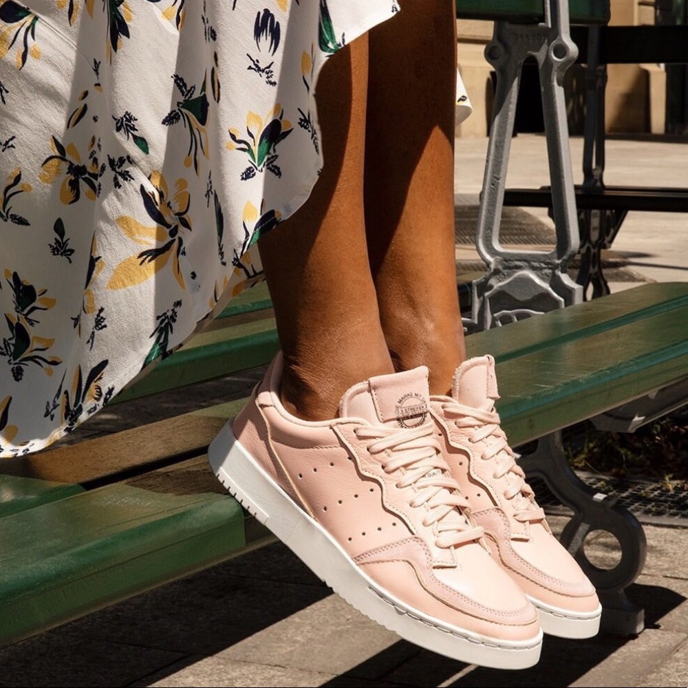 New Adidas supercourt pink shoes - Picture 3 of 9